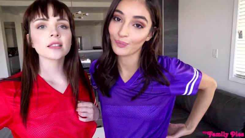 Aliya Brynn, Emily Willis Super Sonntag mit meiner Stiefschwester und ihrer Freundin Myfam