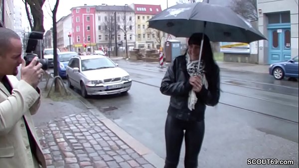 Teeny is approached on the street and fucked for money