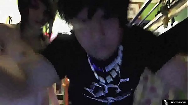 Muy linda adolescente emo chica folla webcam