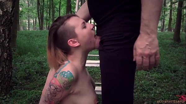 18yearsold nô lệ đầu tiên submit quái và nô lệ thô thổi kèn