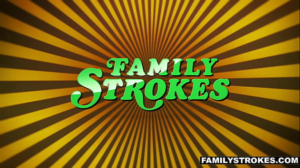 Skinny teen babe and pervert stepbro fucking on the couch