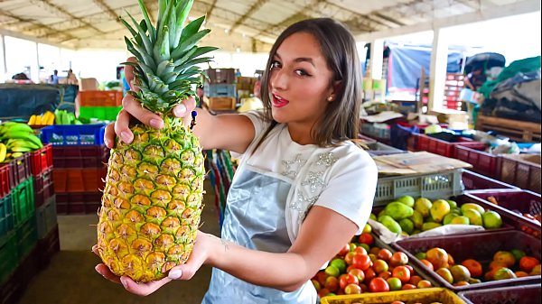 MAMACITAZ - #Lorena Castro - Carina latina che fa una foratura calda dopo il lavoro