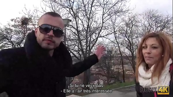 CAZA4K. A la pelirroja le gusta dar sexo por dinero delante de su novio