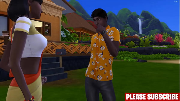 Meio-irmão e meia-irmã indianos de férias no mar depois de chegarem, vão para a cama e o meio-irmão acorda com muito calor, ele se masturba e vai para o quarto. 1