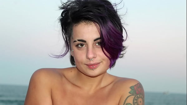 Amazing pretty Teen has fun