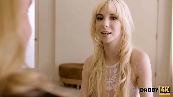 DADDY4K. Cunning man seduces son's cute bride before wedding ceremony