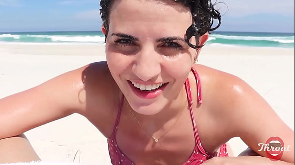 NOVINHA CAIU CAIU MUND AUF EINER ROLA AM STRAND – HALS – LADY SNOW BRASIL/LORD KENOBI (SIEHE VOLLSTÄNDIG AUF ROT)