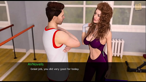 La bella ragazza si esibisce