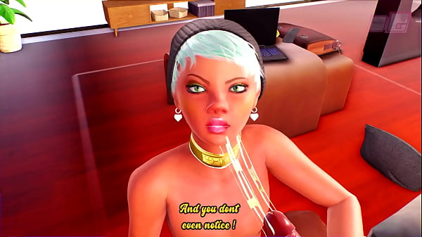 Ebony Shemale fode Guy na boca (cum e engolir) - Guy Sucks Dick 3D Animated Porn Video Online