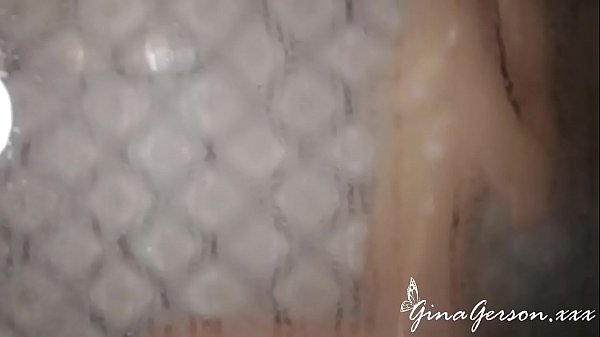 Gina Gerson wet and oily