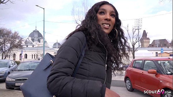 ĐỨC SCOUT - BROWN EBONY BOMBSHELL FUCK TO EYE ROLLING cực khoái tại PICKUP CASTING