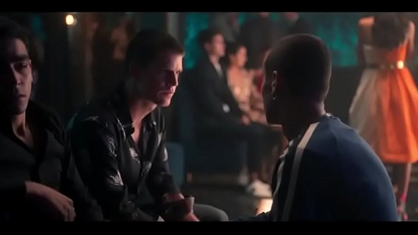 eyebrowed Palestinian sticking bottle up elite white guy's ass