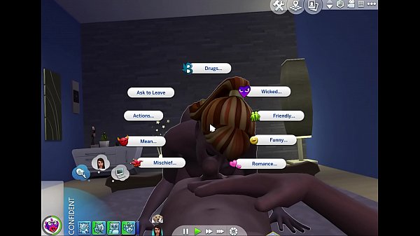 Sims porno POV VR di colore CALDO che utilizzano WickedWhims 1080p