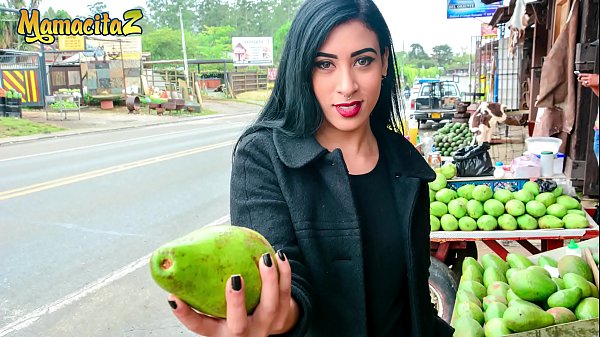 MAMACITAZ - Brunette Latina Teen Anette Rios Is In For A Hot Ride With The Porn Producer