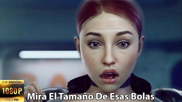 Mira el tamaño de esas bolas: Viuda Negra ordena la polla de Thanos | X3D