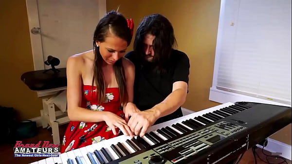 Hot beautiful Teen dances - blowjob