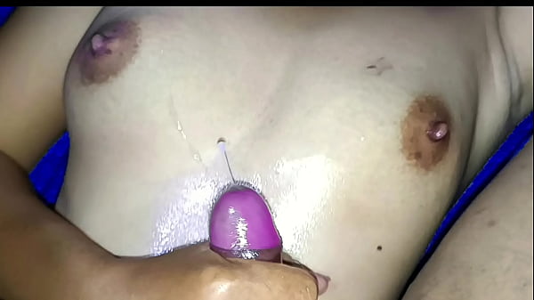 Crot on my niece's tiny tits