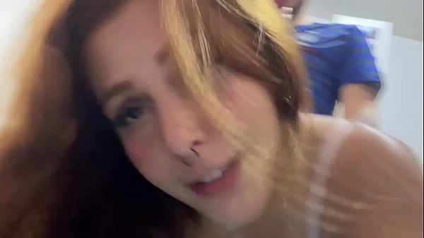 Hot cute Teen has fun - blowjob