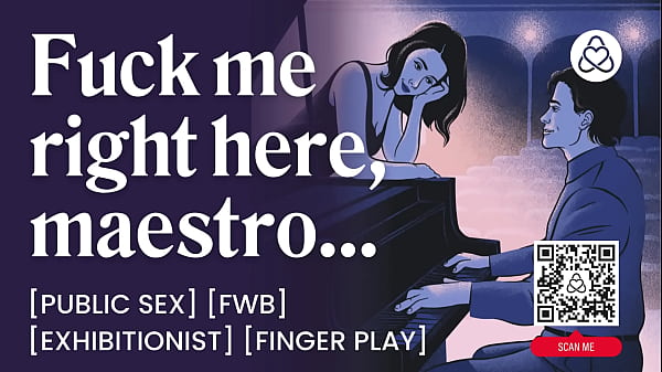 ASMR Audio Porn: Sexo en público con su mejor amigo en el escenario y ndash_ Charla sucia y juego con los dedos y ndash_ Juego de roles de audio erótico