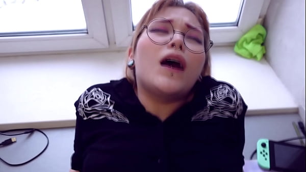 two students having sex. He came to help me with my homework.