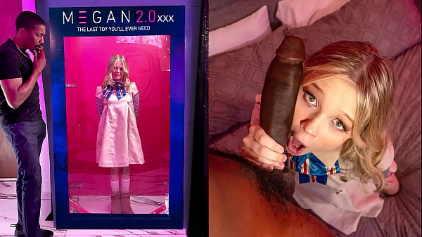 La piccola teenager M3Gan viene distrutta da un grosso cazzo nero - Speciale BBC Cosplay di Halloween