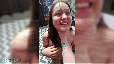 Sexy creampie Teen performs