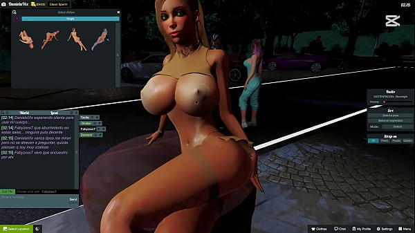 Süßes junges Mädchen hat Spaß