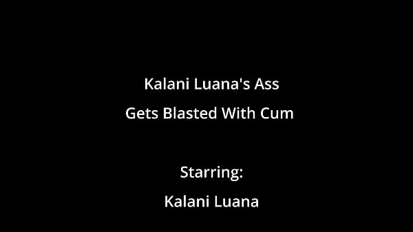 El culo de Kalani Luana es bañado con semen por el doctor Tampa en BlastABitch - Reup