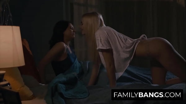 FamilyBangs.com ⭐ Petite Teenies Delighting their Lesbian Hunger at Midnight, Kenna James, Shyla Jennings