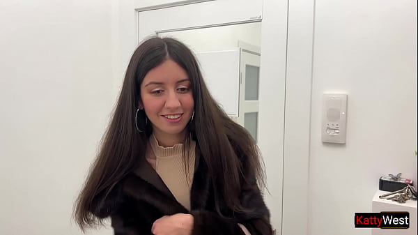 Naughty Teen Girl shows off in stockings