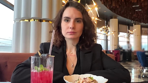 Dinner Date Delight: Horny Couple'_s Hot Home Sex Escapades