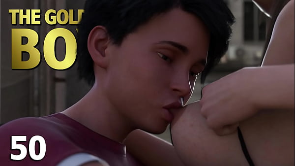 THE GOLDEN BOY # 50 & bull_ Esse mamilo empinado precisa de uma boa sucção