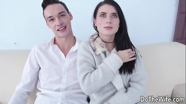 Petite Wife Nicole Black Loves Riding Dick Next to Her Cuck