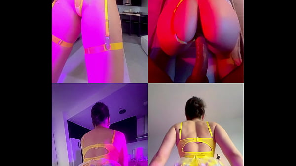 Fitness Model Riding Like a Goddess in the Kitchen!