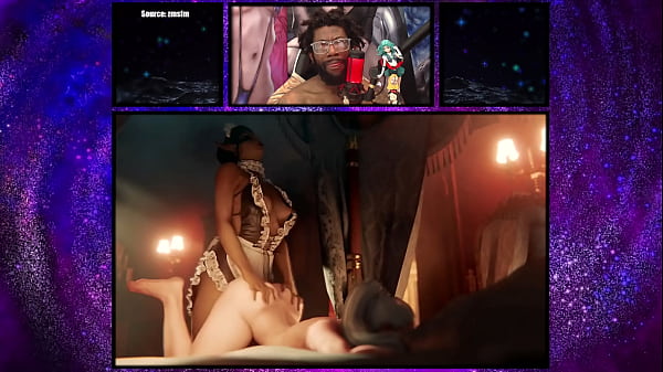 Sexy Futa Baldur's Gate 3 Waifu bekommt einen neuen Job als Fickmädchen