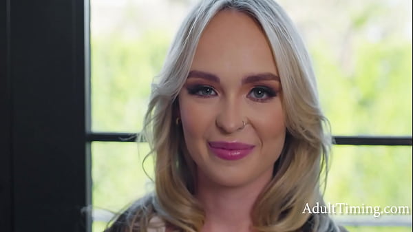 Blonde Babe'_s Gaze Holds Tight (Intimate Intercourse) -Lilly Bell | AdultTiming