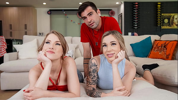 Compañeros de cuarto estilo Freeuse ¡Preparar la casa para la fiesta implica mucho uso libre! - Joder en cualquier momento