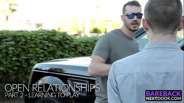 Cute tender man gets his butt hole devastated in threesome