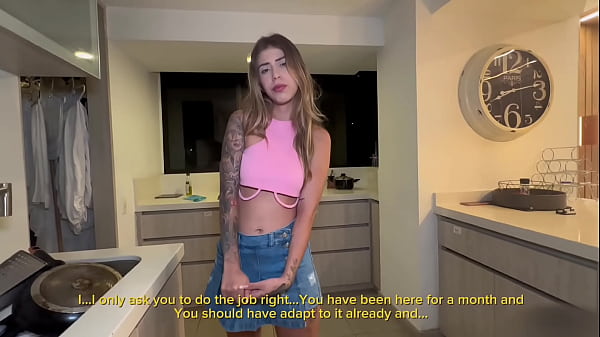 POV La mia governante Molly Smith Non vuole essere licenziata, quindi mi dà il culo per mantenere il lavoro