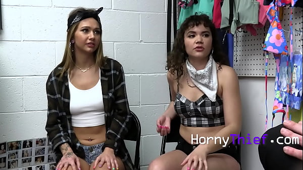 Two Teens Caught And Free Used By Cop | HornyThief