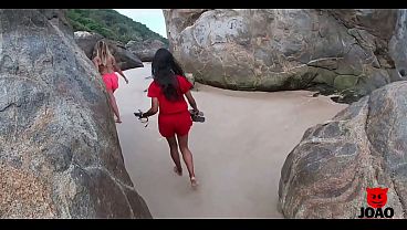 Behind the Scenes - Sunday Day the Guys Wanted to Go to the Nudist Beach - Canal do Safado - Wallif Santos - Jasmine Santanna - Thai Camargo - Toy Ator