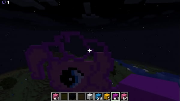 COSTRUIRE HOT PINKIE PIE PIXEL ART IN MINECRAFT