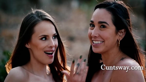 Sexy lesbian Teen shows off