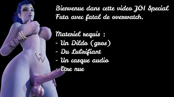 JOI hentai français Fatal (futa) d'overwatch vous fait sucer sa bite..