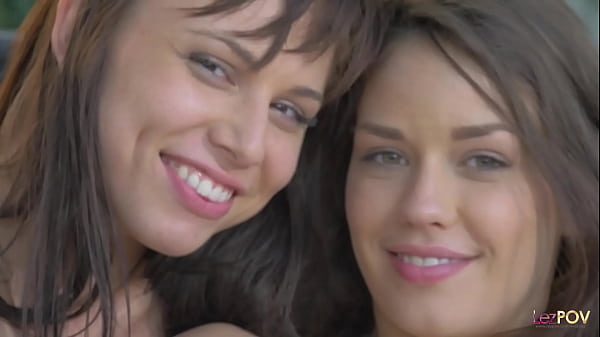 Passionate Teen Girl shows off in lesbian