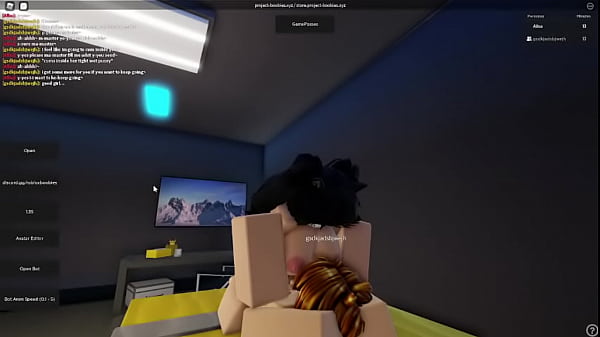 Roblox Neko girl getting fucked by her Master