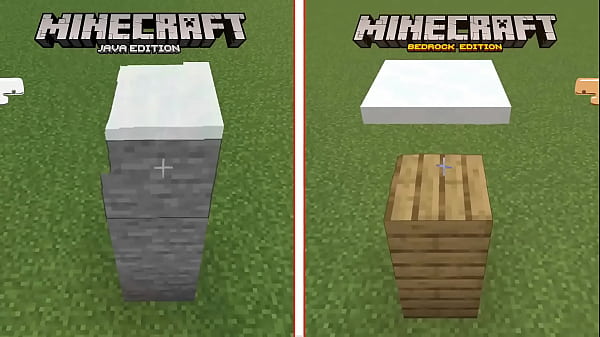 Minecraft JAVA vs BEDROCK QUAL È IL MEGLIO? | calante