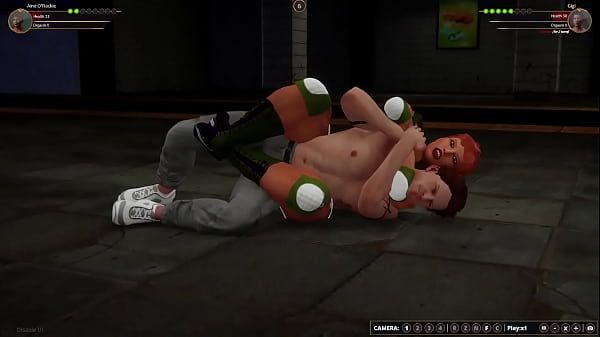 Aine O'_Rackie VS Gigi (Naked Fighter 3D)