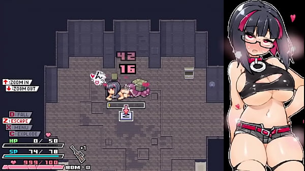 Derrotando a mulher-gato azul gostosa - Rignetta's Adventure - EP2