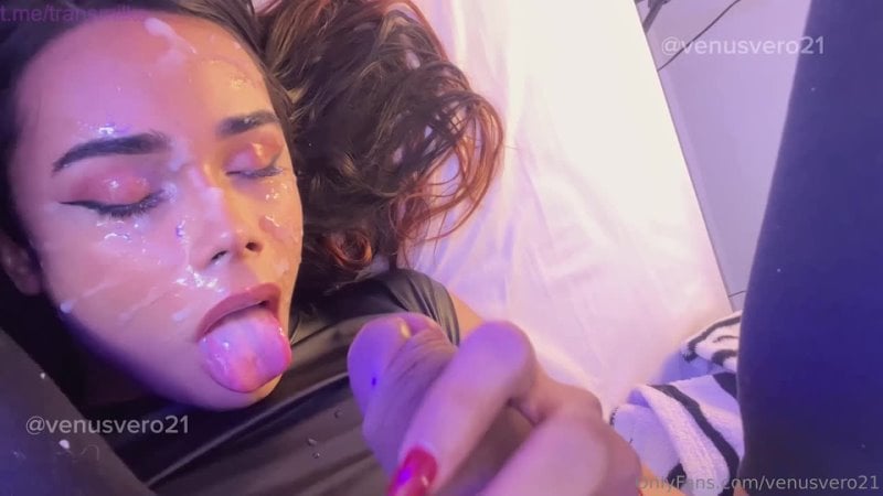 Venusvero21 esperma ts tranny trap trans porno sexo transexual transexual femboy trans porno porno sexo erótica cockgirls mariquita